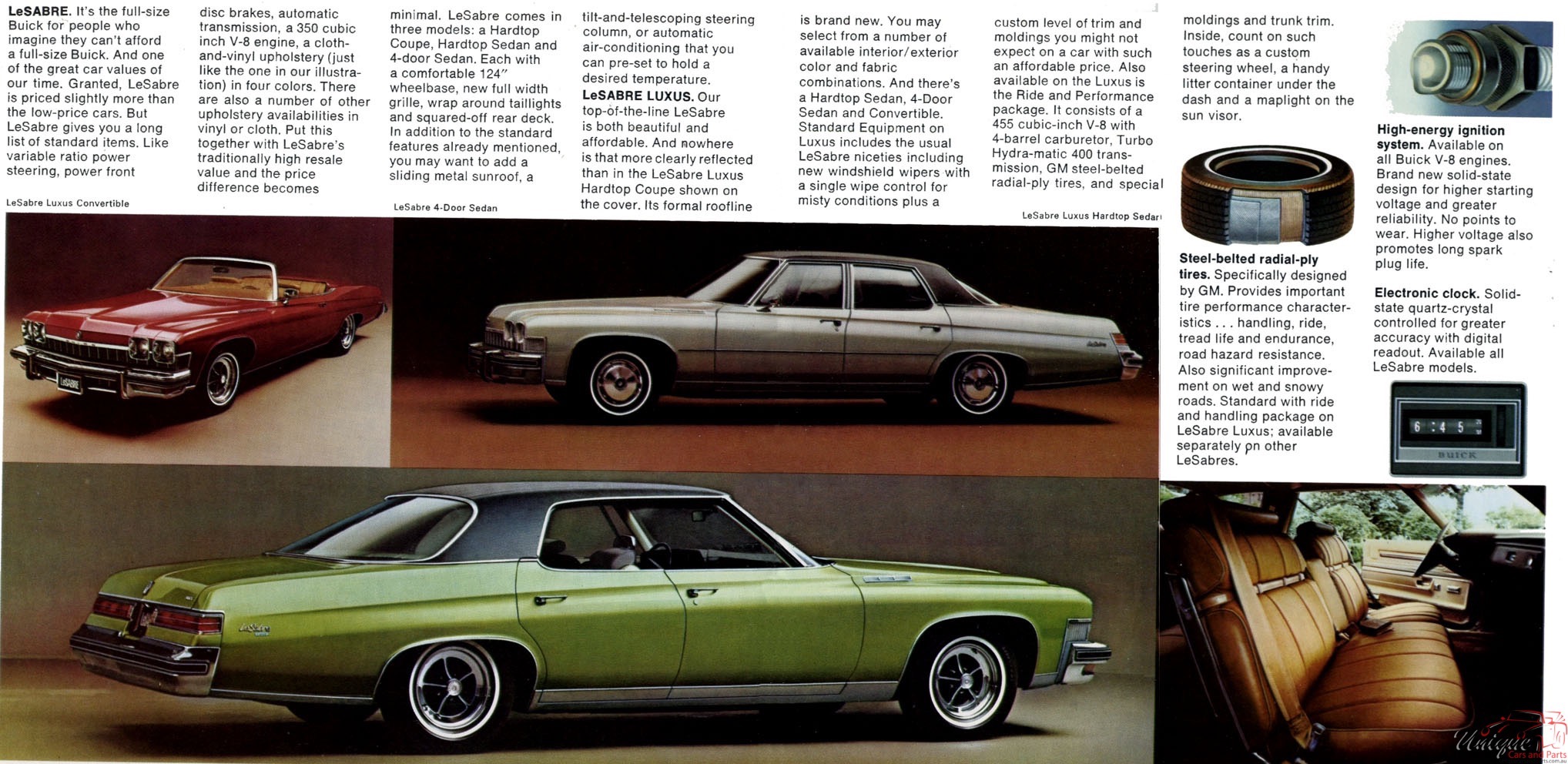 1974 Buick LeSabre Folder Page 1
